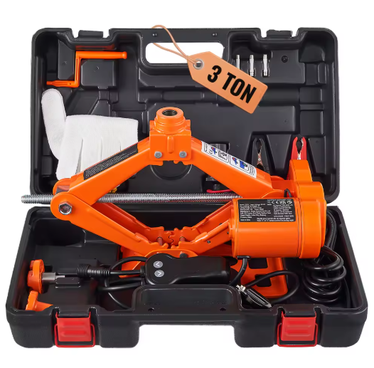 Electric Car Jack – Automatic 12V Hydraulic Tire Lifter with Remote Control