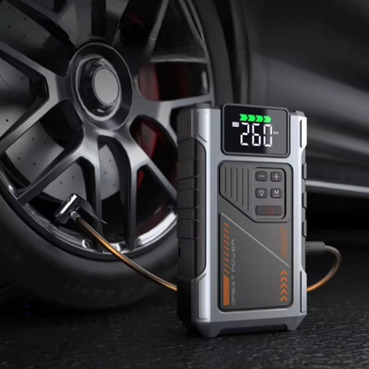 “4-in-1 Portable Jump Starter - Start Dead Cars in Seconds”