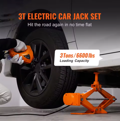 Electric Car Jack – Automatic 12V Hydraulic Tire Lifter with Remote Control