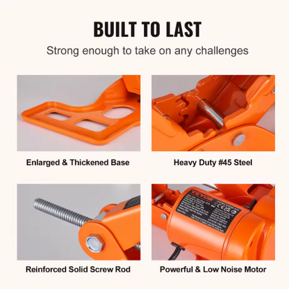 Electric Car Jack – Automatic 12V Hydraulic Tire Lifter with Remote Control